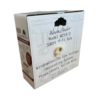 WindowCandles Wire - 500ft Pull Box [WC18/2]