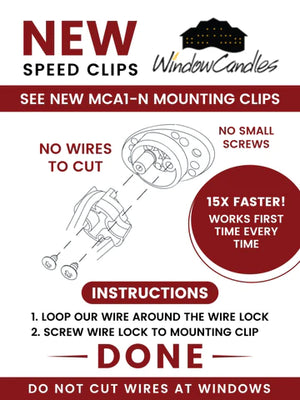 Speed Clip Notice Sticker - 6 Pack