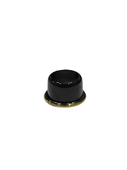Polished Black and Brass Cap CAP19